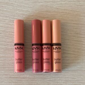 NYX set of three PLUS an extra giveaway!! Limited edition ButterGlossCollection